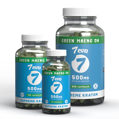 Kratom - Green Maeng Da 500mg Pill