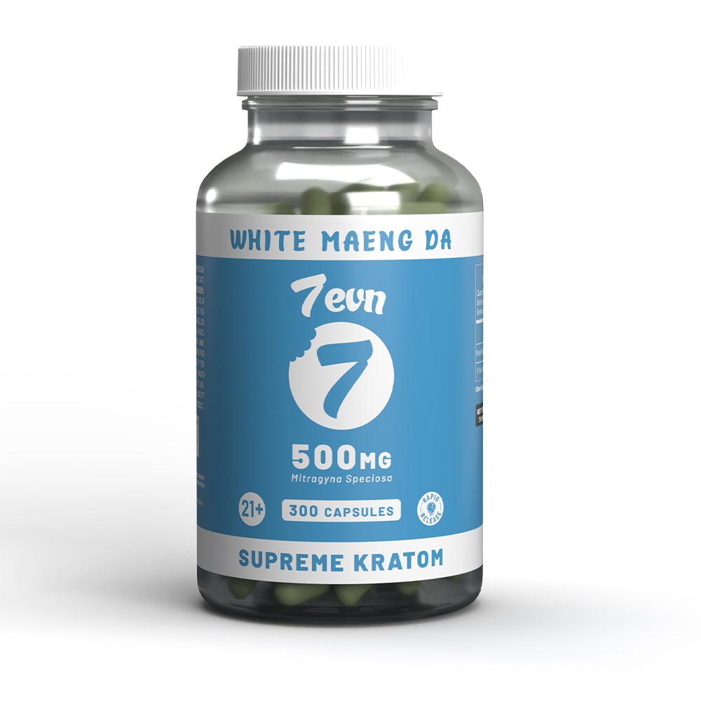Kratom - White Maeng Da 500mg Pill
